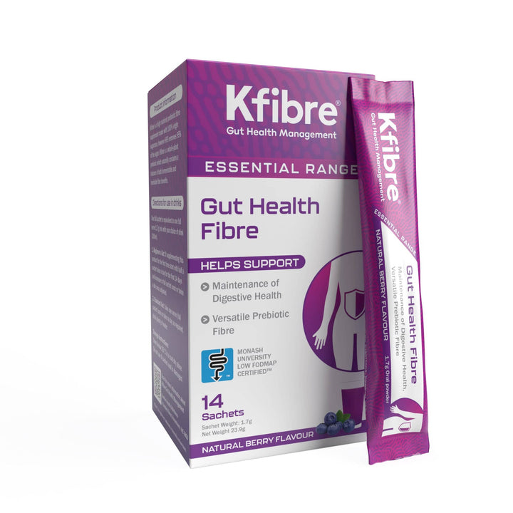 Kfibre Essential Gut Health Fibre Berry Sachets 1.5g x 14 Pack